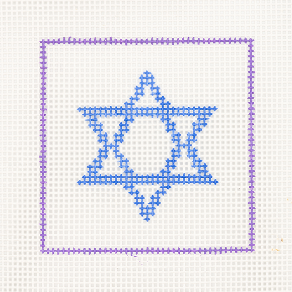 CN - DeElda - Star of David - Kids Needlepoint Kit