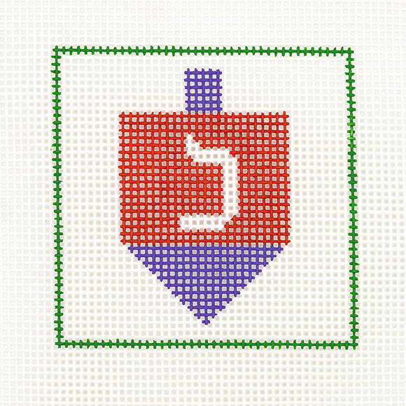 CN - DeElda - Dreidel - Kids Needlepoint Kit