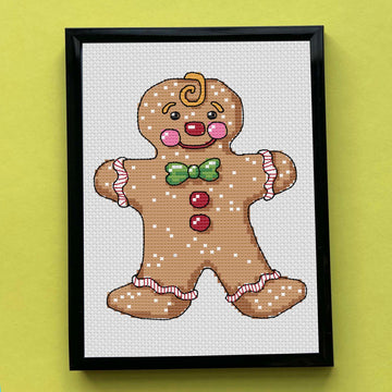 SPCL - Mary Engelbreit - Gingerbread Man - Cross Stitch Kit