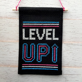 XXX-SPCL - Nicole LaBranche - Level Up - Cross Stitch Kit