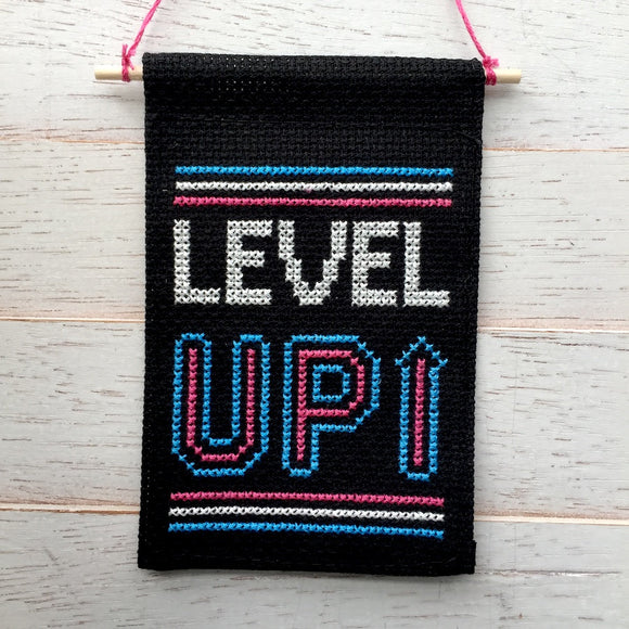 XXX-SPCL - Nicole LaBranche - Level Up - Cross Stitch Kit