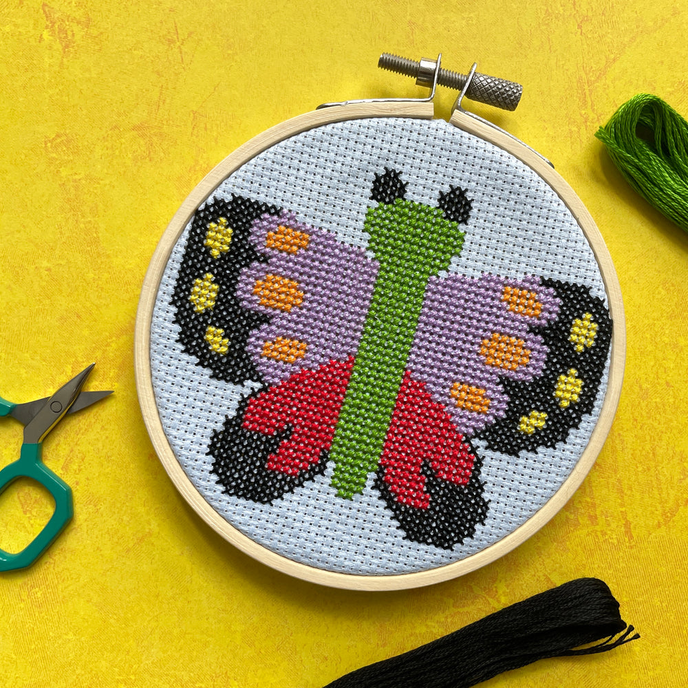 SPCL - Mary Engelbreit - Butterfly - Cross Stitch Kit