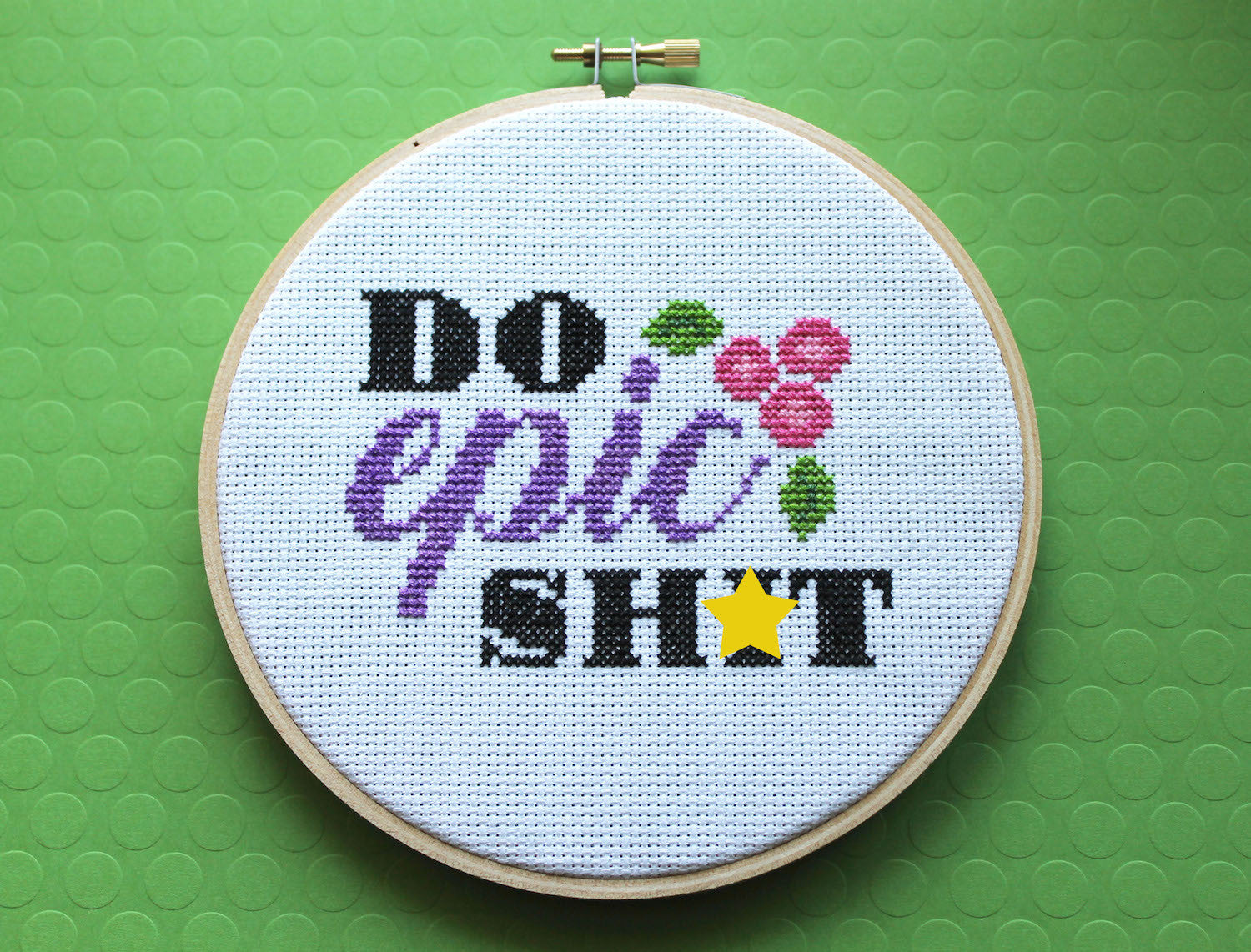 Do Epic Shit Modern Counted Cross Stitch Kit