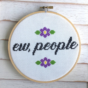 XXX-SPCL - Nicole LaBranche - Ew, People - Cross Stitch Kit