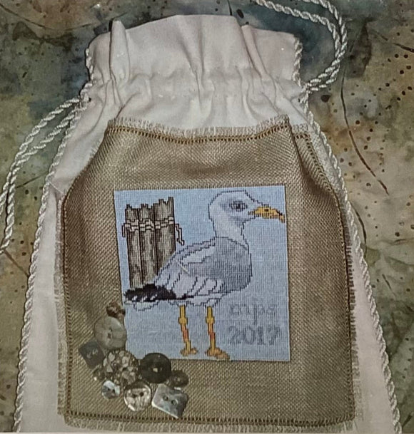 THCI - Stanley Seagull Stitching Drawstring Bag - #234