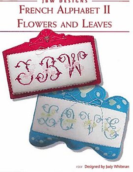 JBWD - French Alphabet II  - Flowers and Leaves