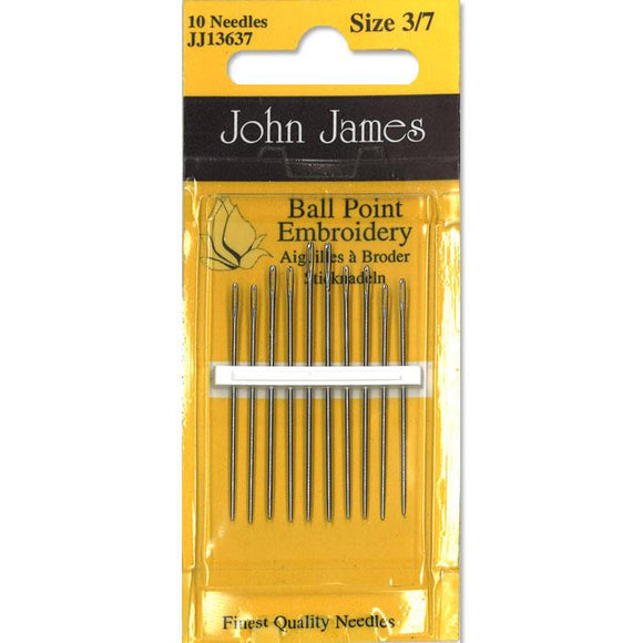 CN - John James - Ball Point Embroidery - Assortment - #03 - #07