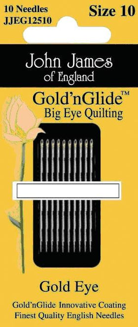 CN - John James Gold'n'Glide - JJEG-125 - Quilting Big Eye - #10