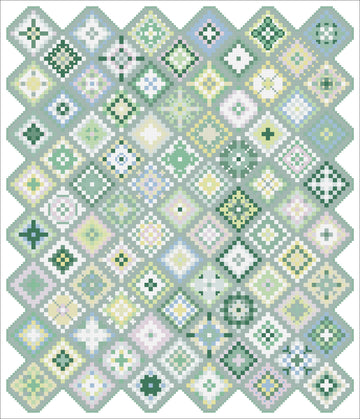 CRMN - Granny's Flower Garden - January - Snowdrop