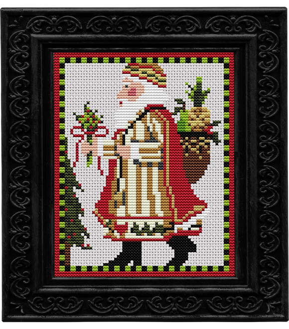 CN - Creative Needle Arts - Cross Stitch - Swedish Mini Santa
