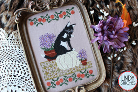 LNST - Cats in the Garden - Fall - Bathing In The Asters