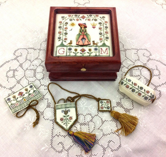 GPA - Lady Giulia Sewing Box - Le 4 Damine