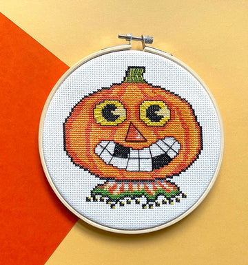 SPCL - Mary Engelbreit - Pumpkin - Cross Stitch Kit