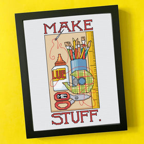 SPCL - Mary Engelbreit - Make Stuff - Cross Stitch Kit