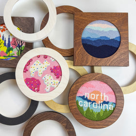 Circle Frames for Needlepoint 4" Rounds - 0