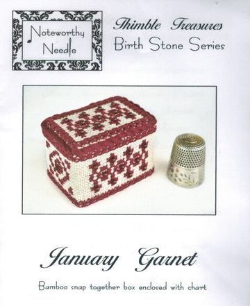 NWND - Thimble Treasures - Birth Stone Series: 01 - January Garnet