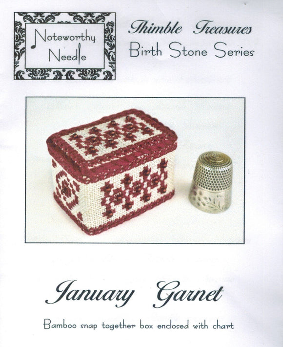 NWND - Thimble Treasures - Birth Stone Series: 01 - January Garnet