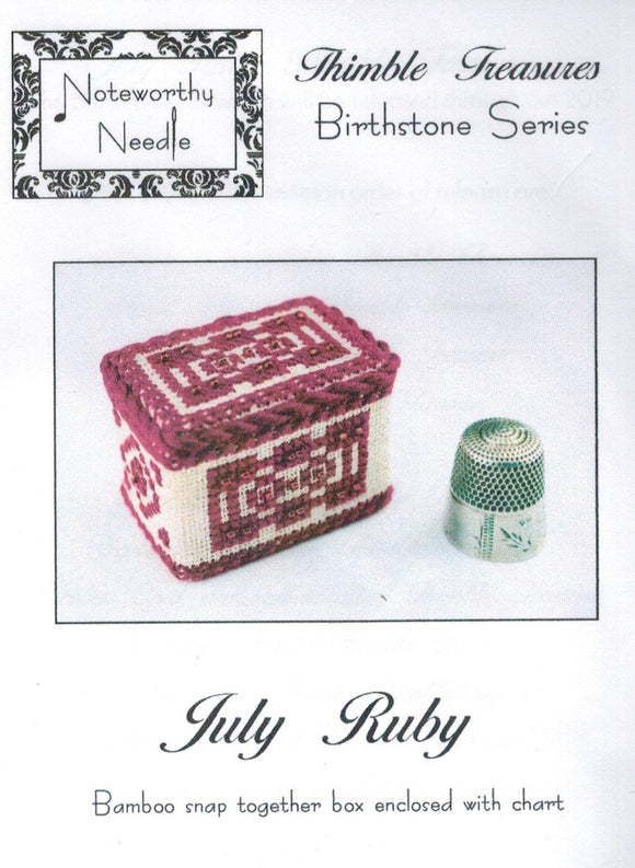 NWND - Thimble Treasures - Birth Stone Series: 07 - July Ruby