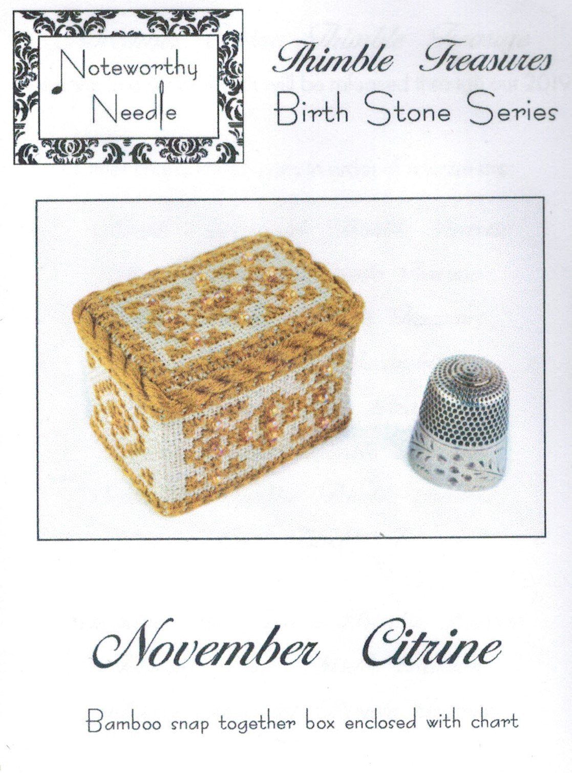 NWND - Thimble Treasures - Birth Stone Series: 11 - November Citrine