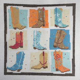 PD-NI-027 - Nine Cowboy Boots