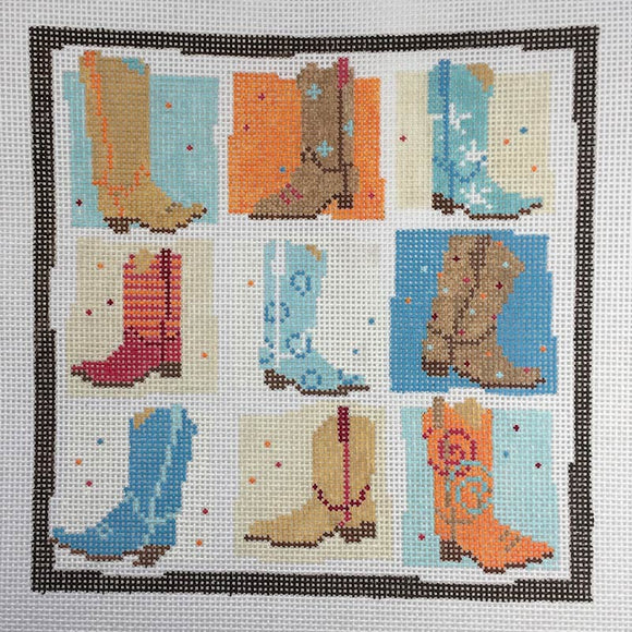 PD-NI-027 - Nine Cowboy Boots