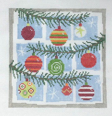 PD-NI-028 - Nine Christmas Baubles