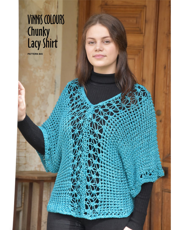 VCDL - P045 - Chunky Lacy Shirt
