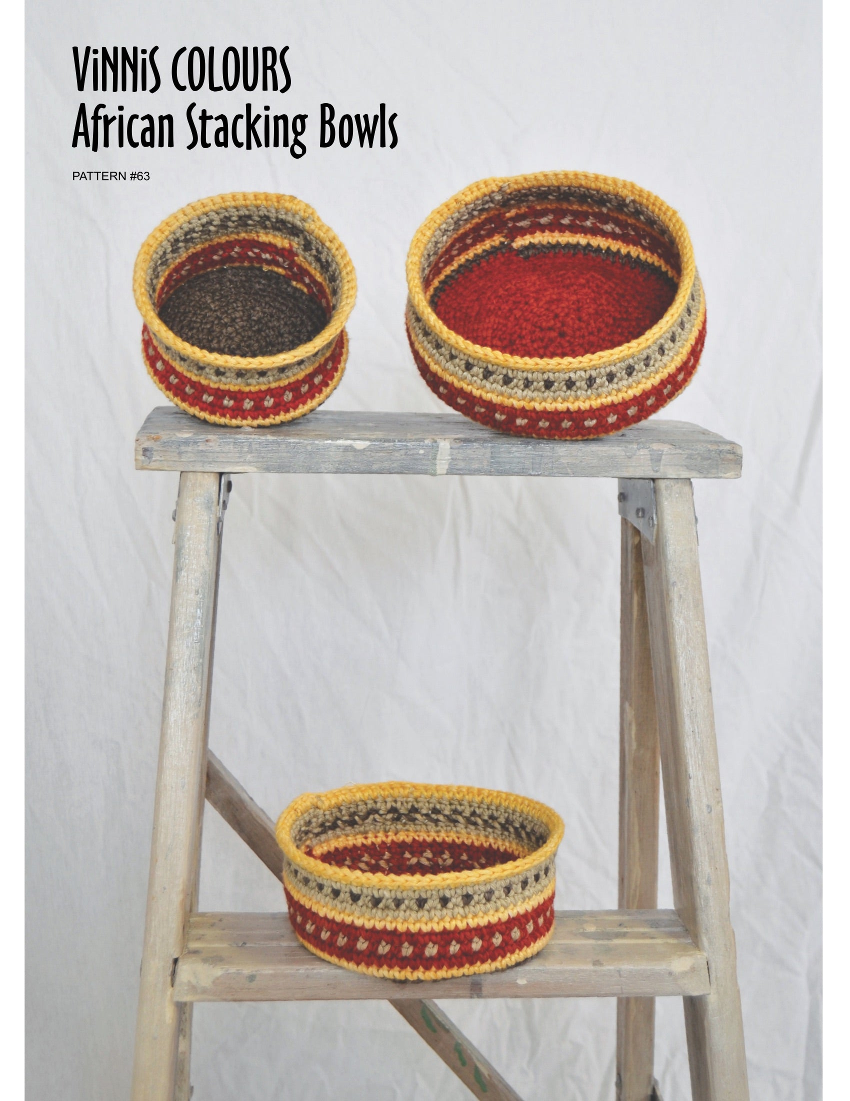 VCDL - P063 - African Stacking Bowls