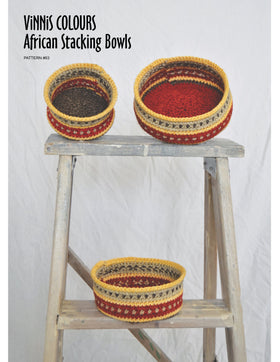 VCDL - P063 - African Stacking Bowls