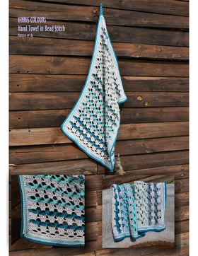 VCDL - P083 - Hand Towel in Bead Stitch