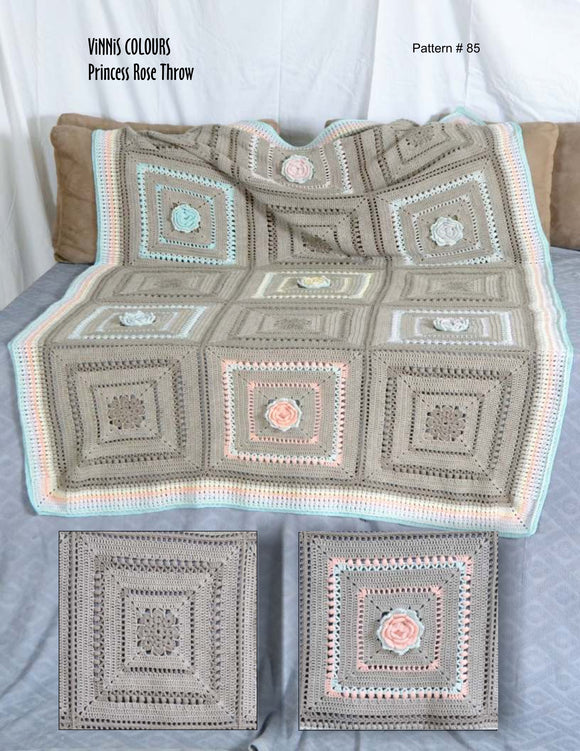 VCDL - P085 - Princess Rose Throw