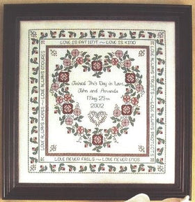 RWM - Baltimore Rose Wedding Sampler - Q-1117