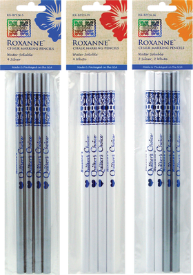 CN - Roxanne - RX-BPEN - Marking Pencils - Silver and White