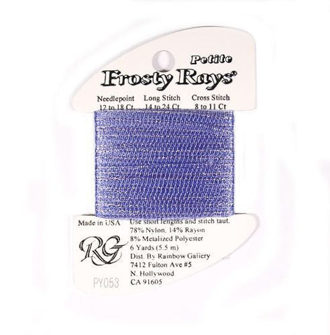 RBGL - Frosty Rays Petite - PY-053 - Medium Periwinkle Gloss