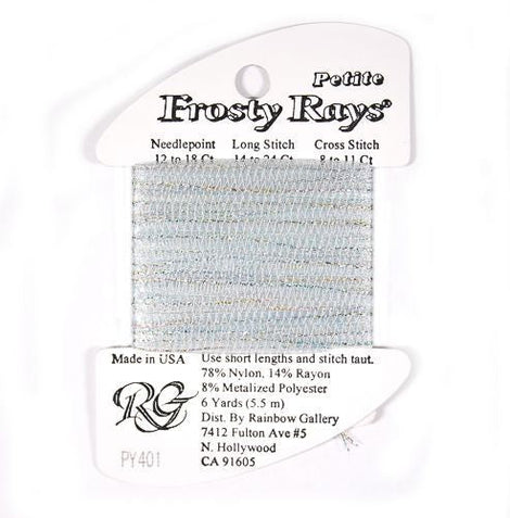 RBGL - Frosty Rays Petite - PY-401 - Light Blue Multi-Colored