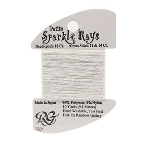 RBGL - Sparkle Rays - Petite - PS-0021 - White
