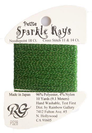 RBGL - Sparkle Rays - Petite - PS-0028 - Christmas Green