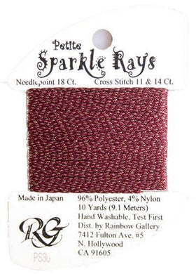 RBGL - Sparkle Rays - Petite - PS-0030 - Burgundy