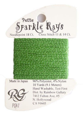 RBGL - Sparkle Rays - Petite - PS-0047 - Light Christmas Green