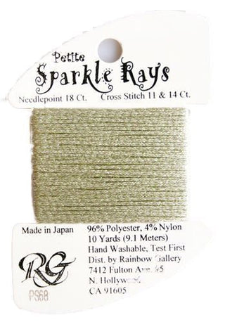 RBGL - Sparkle Rays - Petite - PS-0068 - Light Sage Green