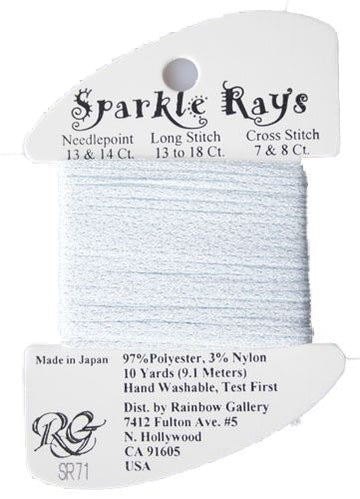RBGL - Sparkle Rays - Petite - PS-0071 - Pale Colonial Blue