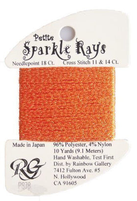 RBGL - Sparkle Rays - Petite - PS-0078 - Dark Pumpkin