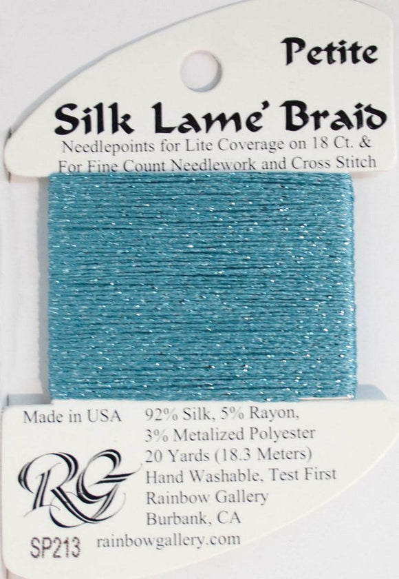 RBGL - Silk Lame Braid - 18 Count - SL-0213 - Dusty Turquoise