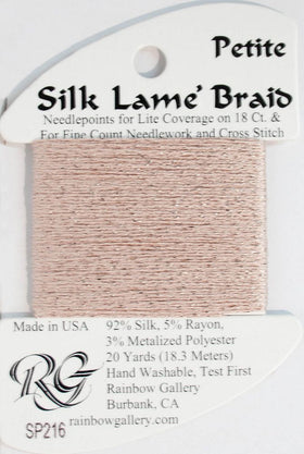 RBGL - Silk Lame Braid - Petite - SP-0216 - Touch of Tan