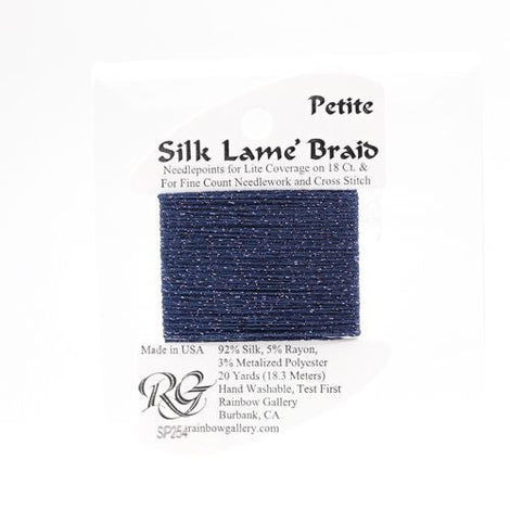 RBGL - Silk Lame Braid - 18 Count - SL-0254 - Deep Periwinkle