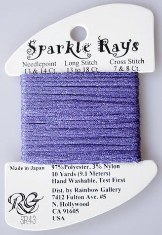 RBGL - Sparkle Rays - SR-0043 - Dark Lavender