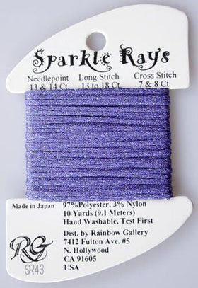 RBGL - Sparkle Rays - SR-0043 - Dark Lavender
