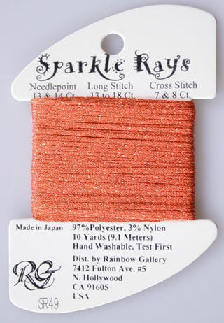 RBGL - Sparkle Rays - SR-0049 - Light Christmas Red