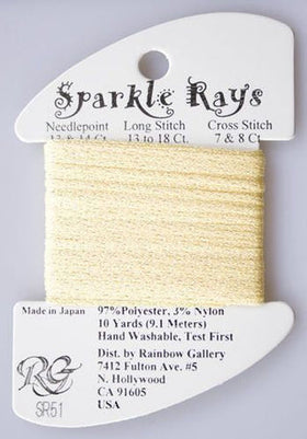 RBGL - Sparkle Rays - SR-0051 - Light Yellow