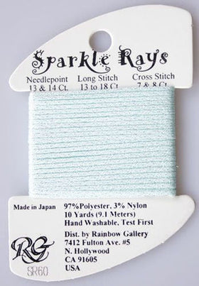 RBGL - Sparkle Rays - SR-0060 - Light Green Aqua